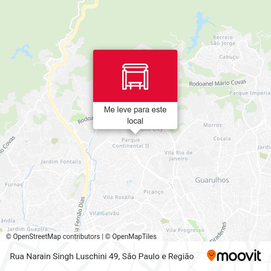 Rua Narain Singh Luschini 49 mapa