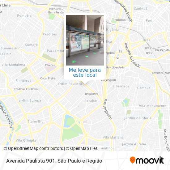 Avenida Paulista 901 mapa