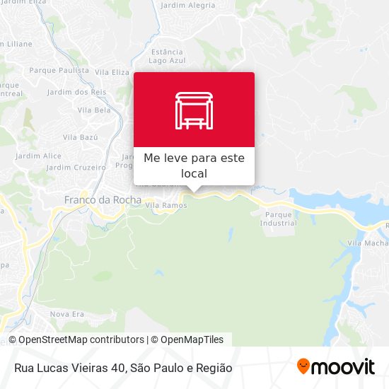 Rua Lucas Vieiras 40 mapa