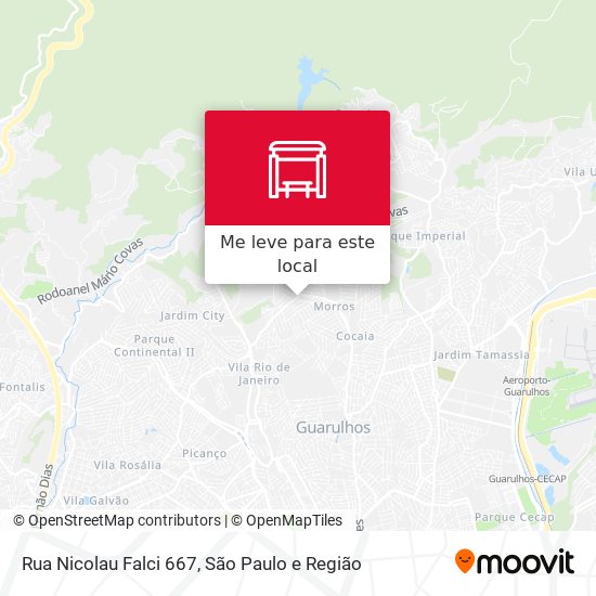 Rua Nicolau Falci 667 mapa