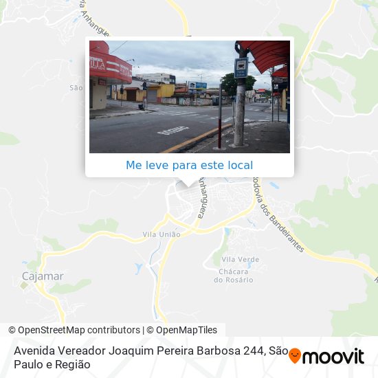 Avenida Vereador Joaquim Pereira Barbosa 244 mapa