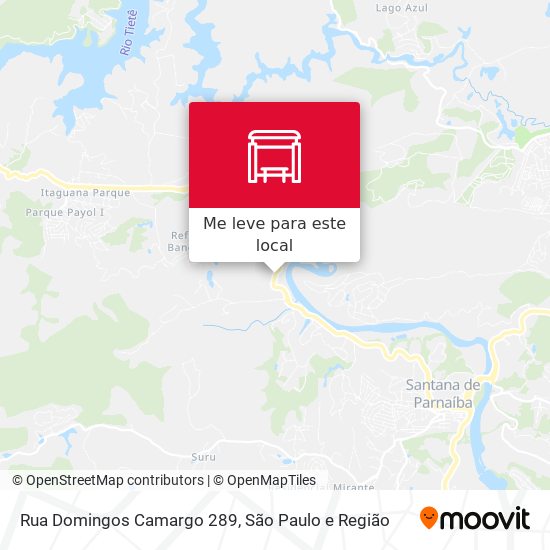 Rua Domingos Camargo 289 mapa