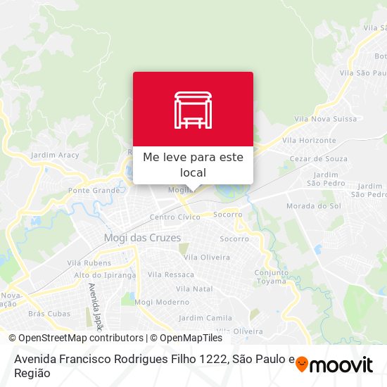 Avenida Francisco Rodrigues Filho 1222 mapa