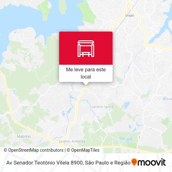 Av Senador Teotônio Vilela 8900 mapa