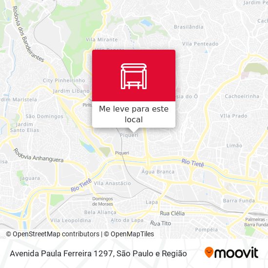 Avenida Paula Ferreira 1297 mapa
