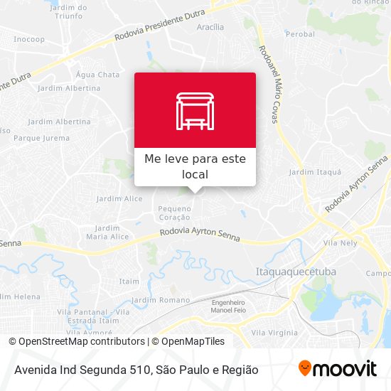 Avenida Ind Segunda 510 mapa