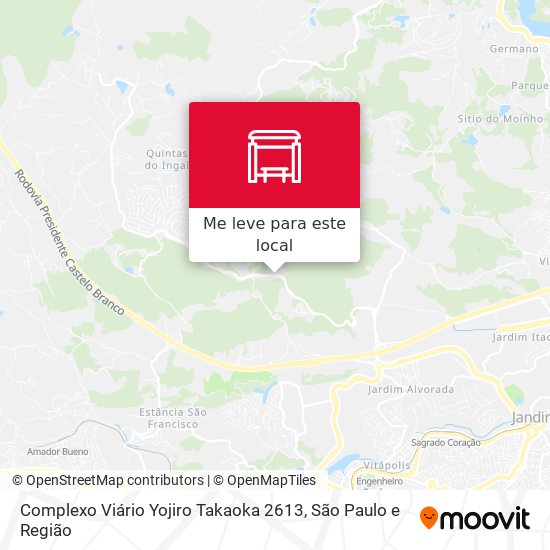 Complexo Viário Yojiro Takaoka 2613 mapa