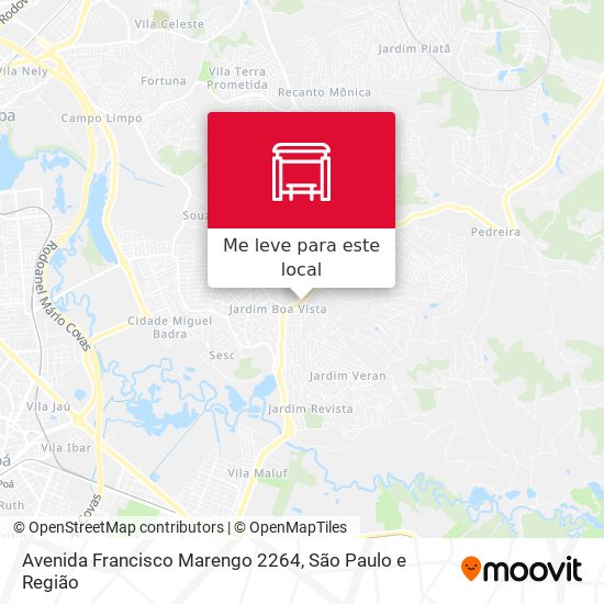 Avenida Francisco Marengo 2264 mapa