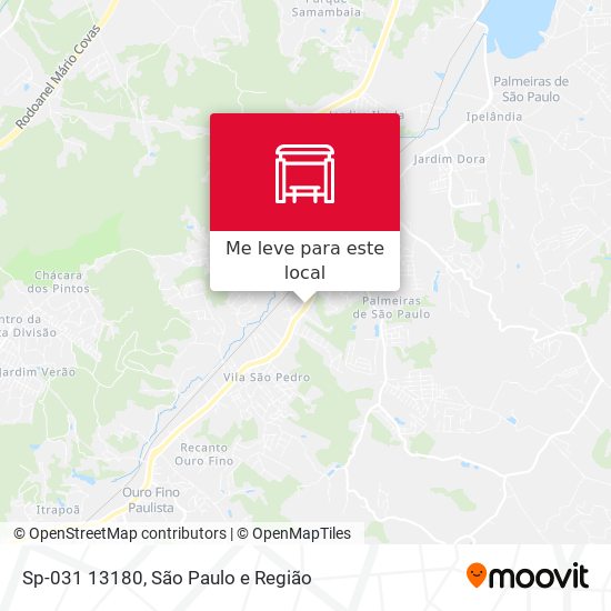 Sp-031 13180 mapa