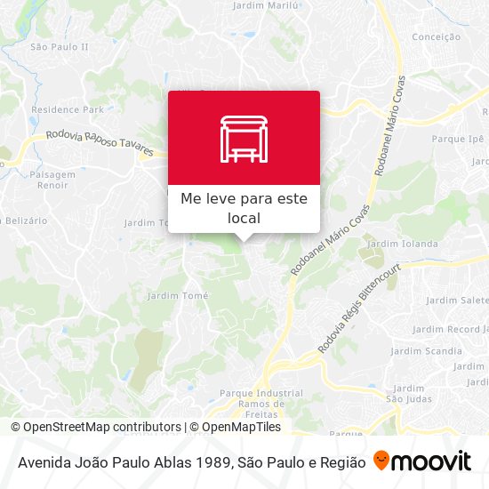 Avenida João Paulo Ablas 1989 mapa
