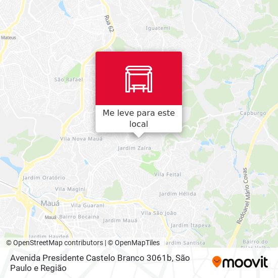 Avenida Presidente Castelo Branco 3061b mapa