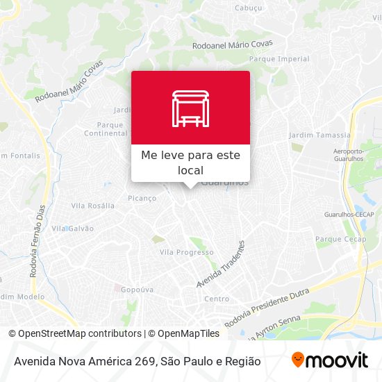 Avenida Nova América 269 mapa