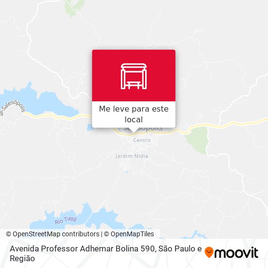 Avenida Professor Adhemar Bolina 590 mapa
