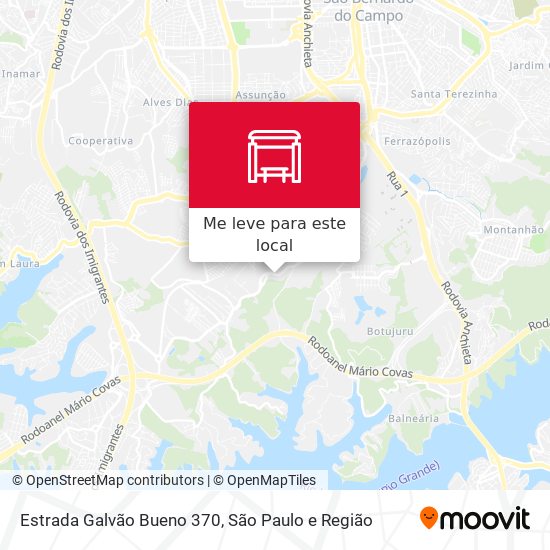 Estrada Galvão Bueno 370 mapa
