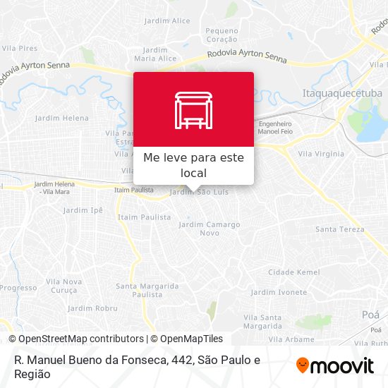 R. Manuel Bueno da Fonseca, 442 mapa