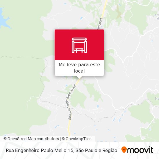 Rua Engenheiro Paulo Mello 15 mapa