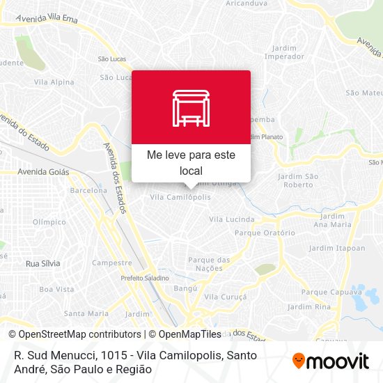 R. Sud Menucci, 1015 - Vila Camilopolis, Santo André mapa