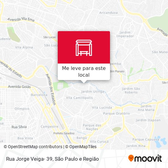 Rua Jorge Veiga- 39 mapa