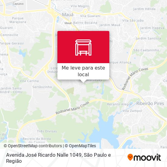 Avenida José Ricardo Nalle 1049 mapa