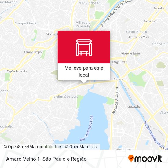 Amaro Velho 1 mapa