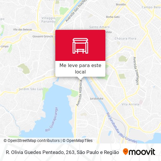 R. Olivia Guedes Penteado, 263 mapa