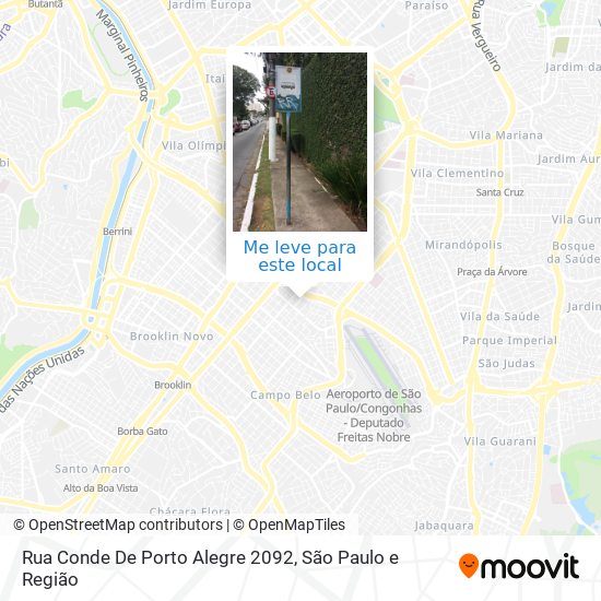 Rua Conde De Porto Alegre 2092 mapa