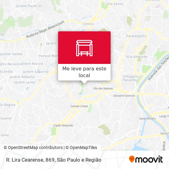 R. Lira Cearense, 869 mapa