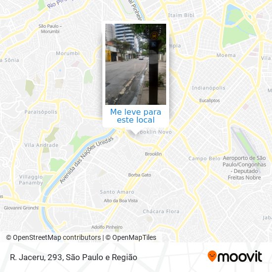 R. Jaceru, 293 mapa
