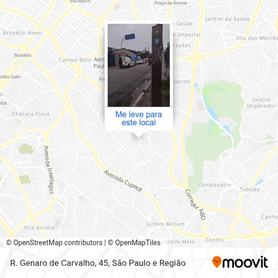 R. Genaro de Carvalho, 45 mapa