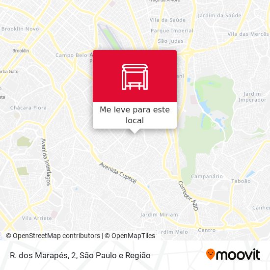 R. dos Marapés, 2 mapa
