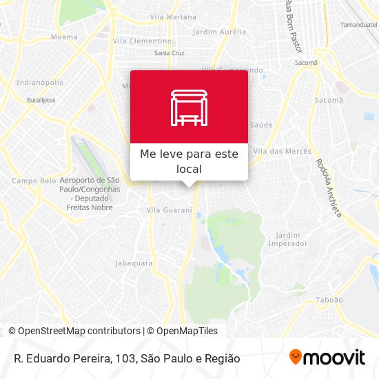 R. Eduardo Pereira, 103 mapa