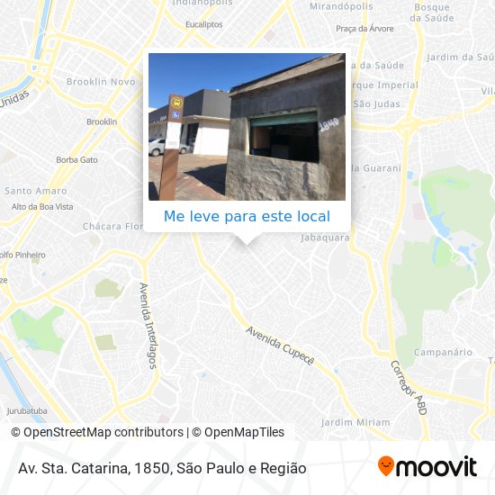 Av. Sta. Catarina, 1850 mapa
