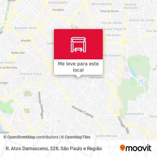 R. Atos Damasceno, 328 mapa