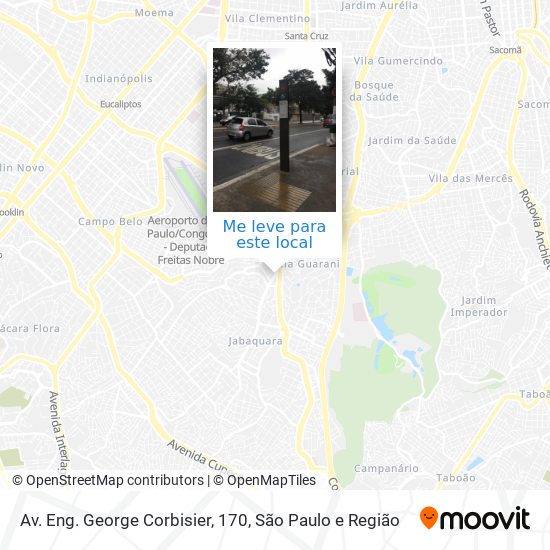 Av. Eng. George Corbisier, 170 mapa