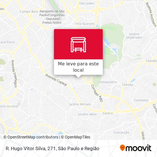 R. Hugo Vitor Silva, 271 mapa