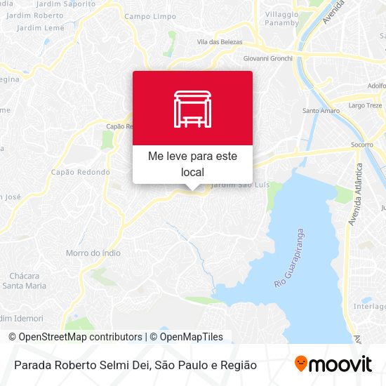 Parada Roberto Selmi Dei mapa
