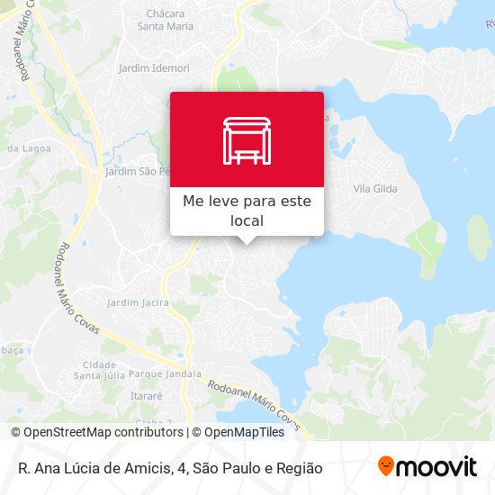 R. Ana Lúcia de Amicis, 4 mapa