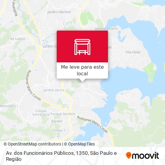 Av. dos Funcionários Públicos, 1350 mapa