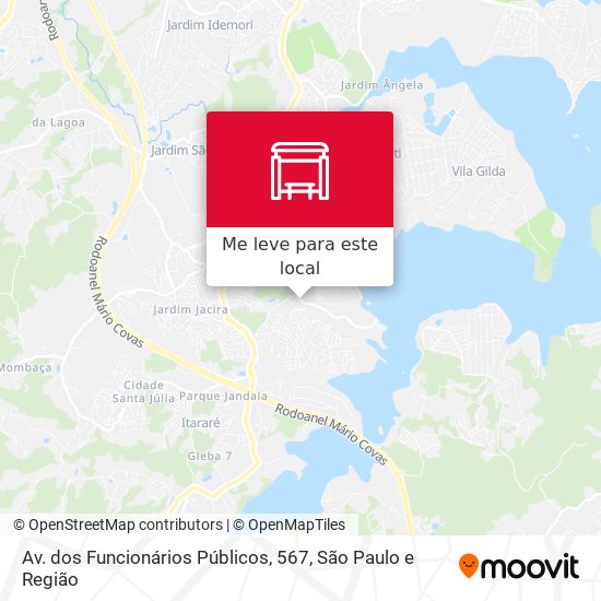 Av. dos Funcionários Públicos, 567 mapa