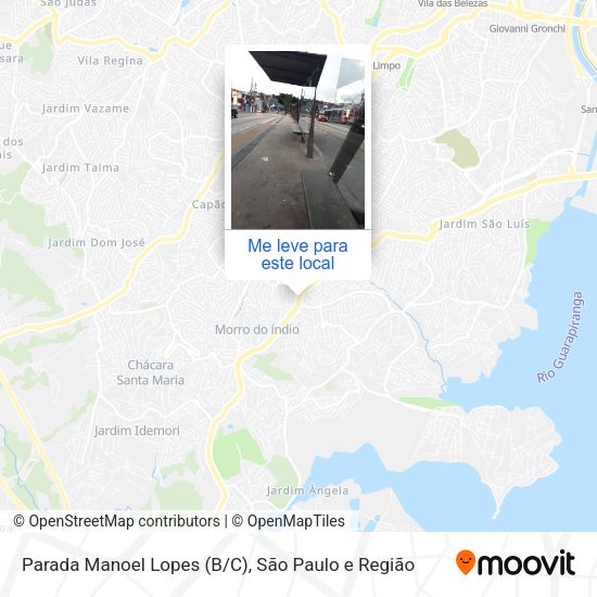 Parada Manoel Lopes (B/C) mapa