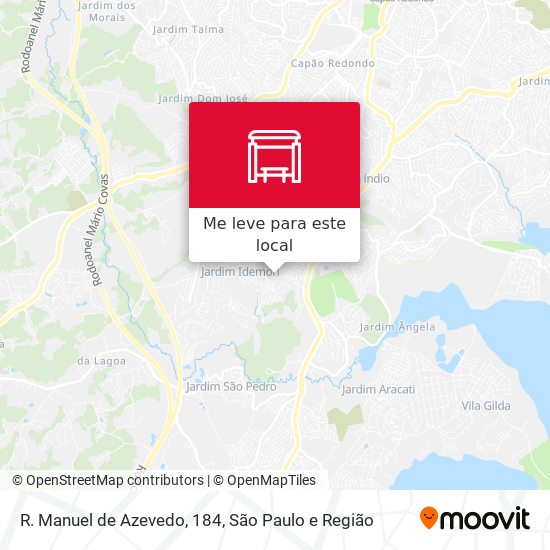 R. Manuel de Azevedo, 184 mapa