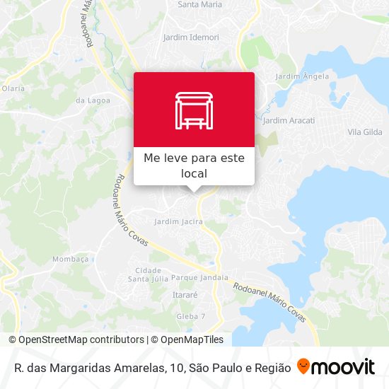 R. das Margaridas Amarelas, 10 mapa