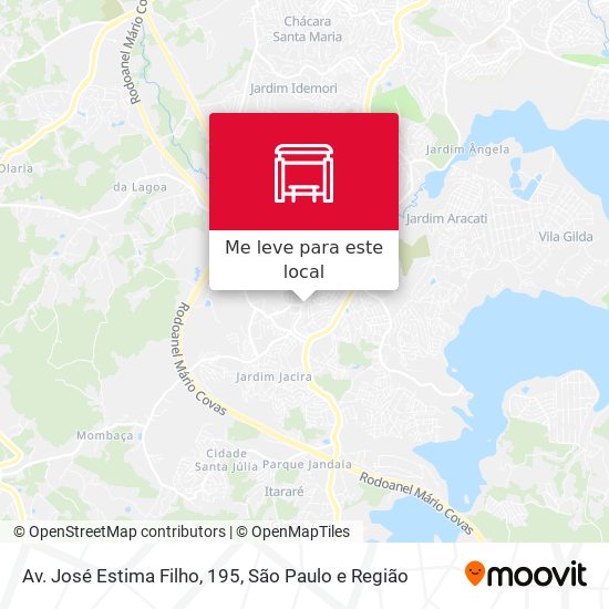 Av. José Estima Filho, 195 mapa