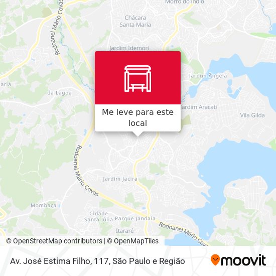 Av. José Estima Filho, 117 mapa
