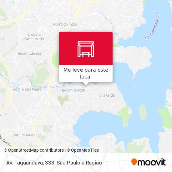 Av. Taquandava, 333 mapa
