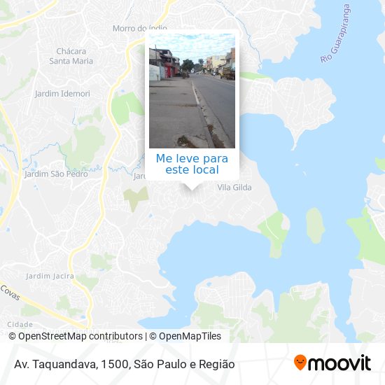 Av. Taquandava, 1500 mapa