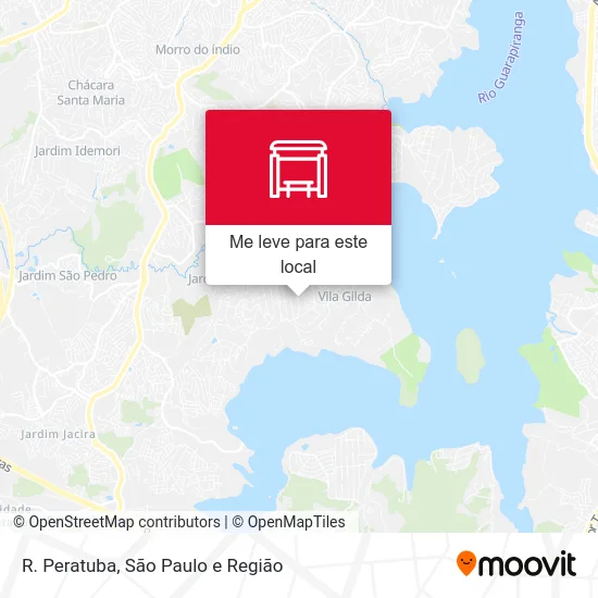 R. Peratuba mapa