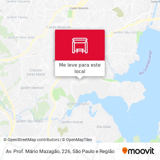 Av. Prof. Mário Mazagão, 226 mapa