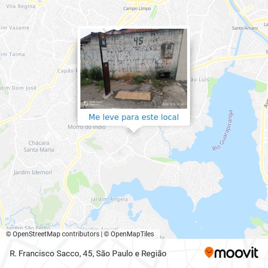 R. Francisco Sacco, 45 mapa