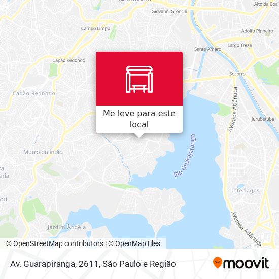 Av. Guarapiranga, 2611 mapa